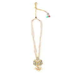 Sizzle Jewels Elegant Kundan Pearl Necklace Set with Earrings | Traditional Bridal Jewelry SIZZLE JEWELS