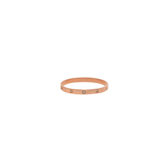 Elegant Rose Gold Bangle Bracelet with Crystal Accents ā Minimalist Luxury Jewelry. SIZZLE JEWELS
