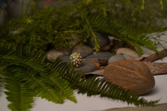 Elegant Polki Style Adjustable Ring for Women & Girls | Traditional Gold-Tone Stone Studded Jewelry SIZZLE JEWELS