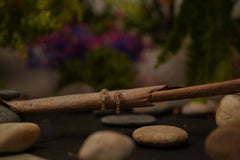 Elegant Gold-Plated Stone Studded Drop Earrings ā Lightweight Daily & Party Wear SIZZLE JEWELS