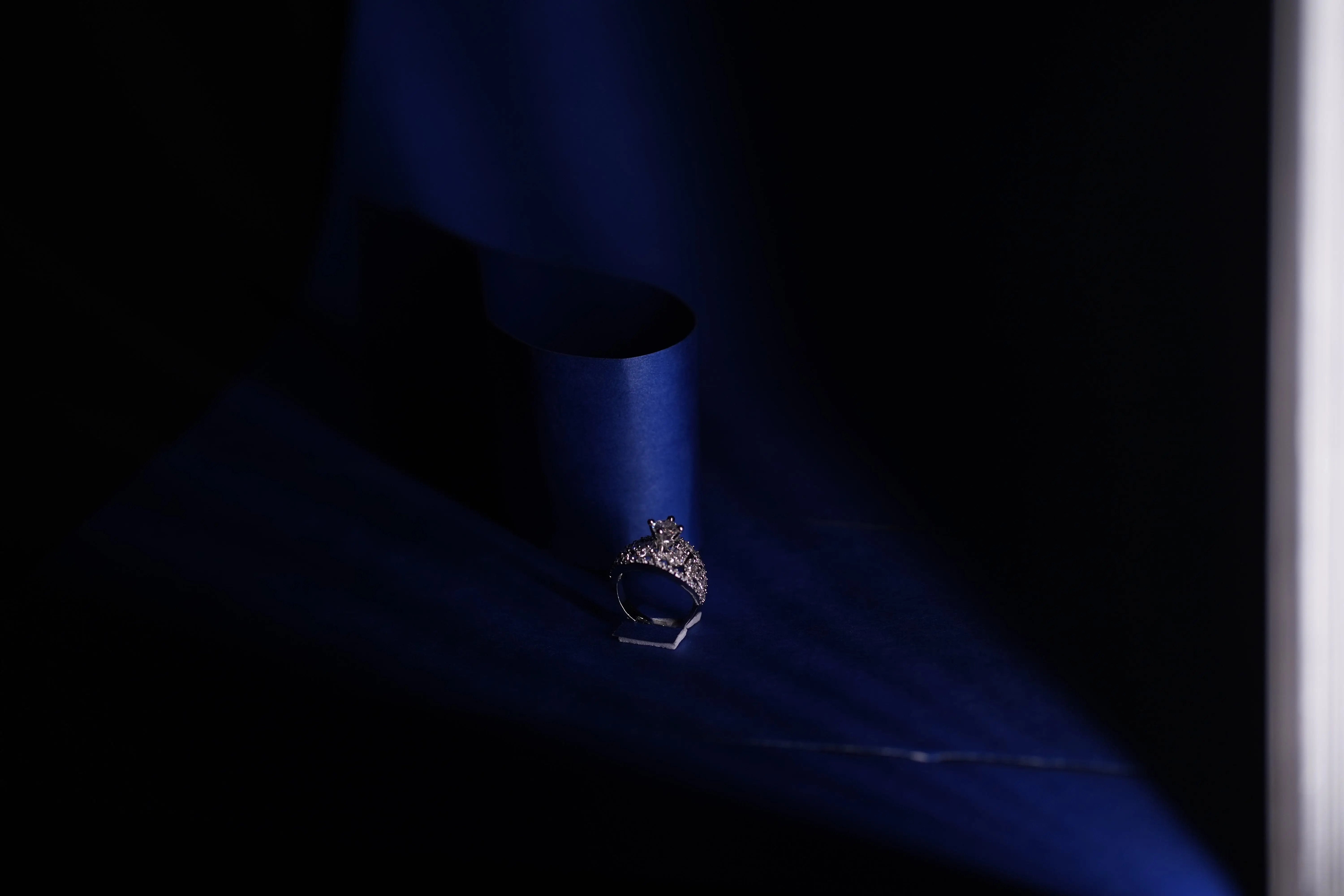 ✨ Elegant OG Silver American Diamond Adjustable Ring – Sparkling Stone Jewelry for Women & Girls ✨ SIZZLE JEWELS