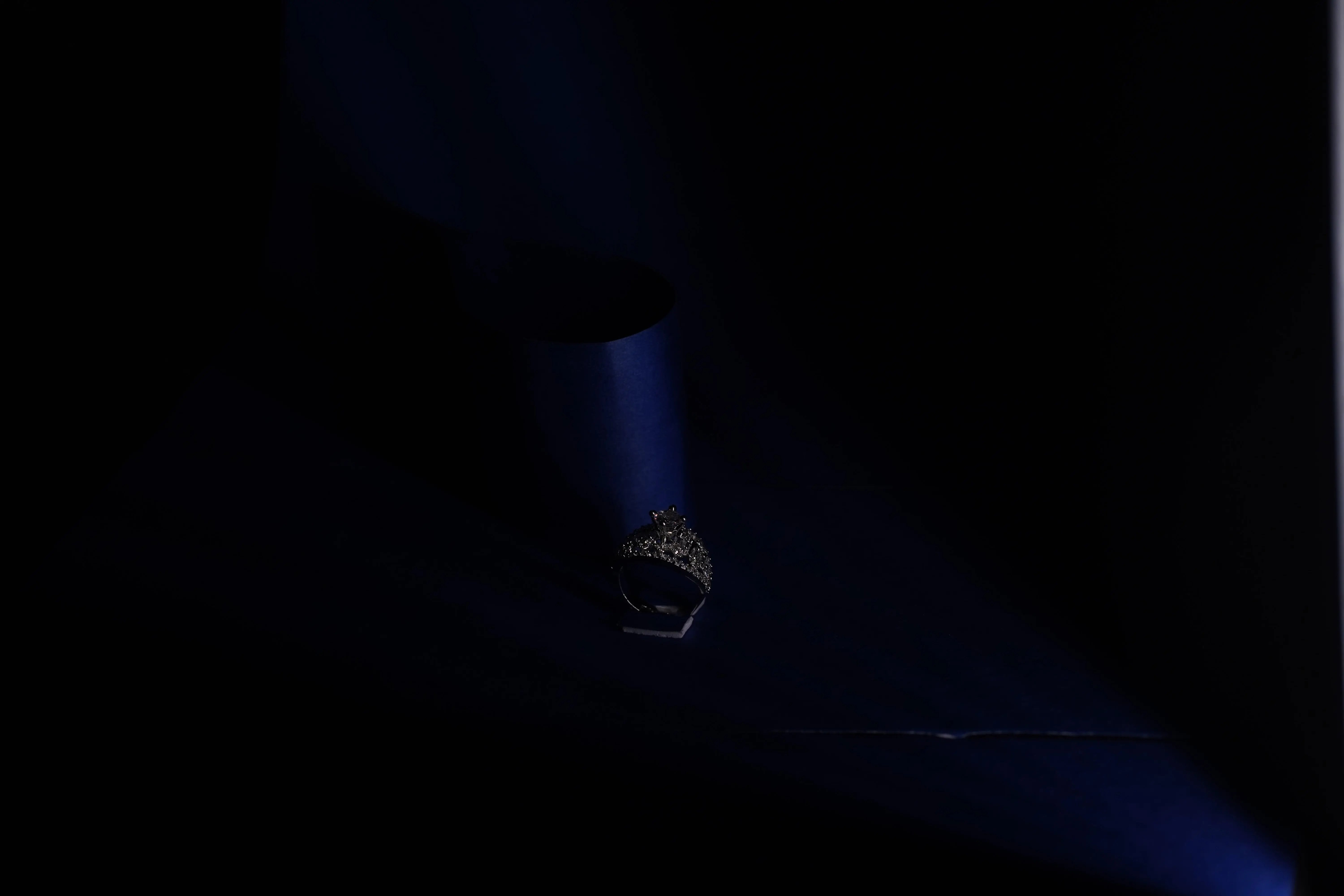 ✨ Elegant OG Silver American Diamond Adjustable Ring – Sparkling Stone Jewelry for Women & Girls ✨ SIZZLE JEWELS