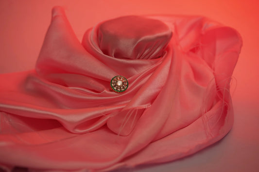 ✨ Ethnic Kundan Adjustable Ring – Traditional Green & White Stone Gold Polish Jewelry for Women & Girls ✨ SIZZLE JEWELS