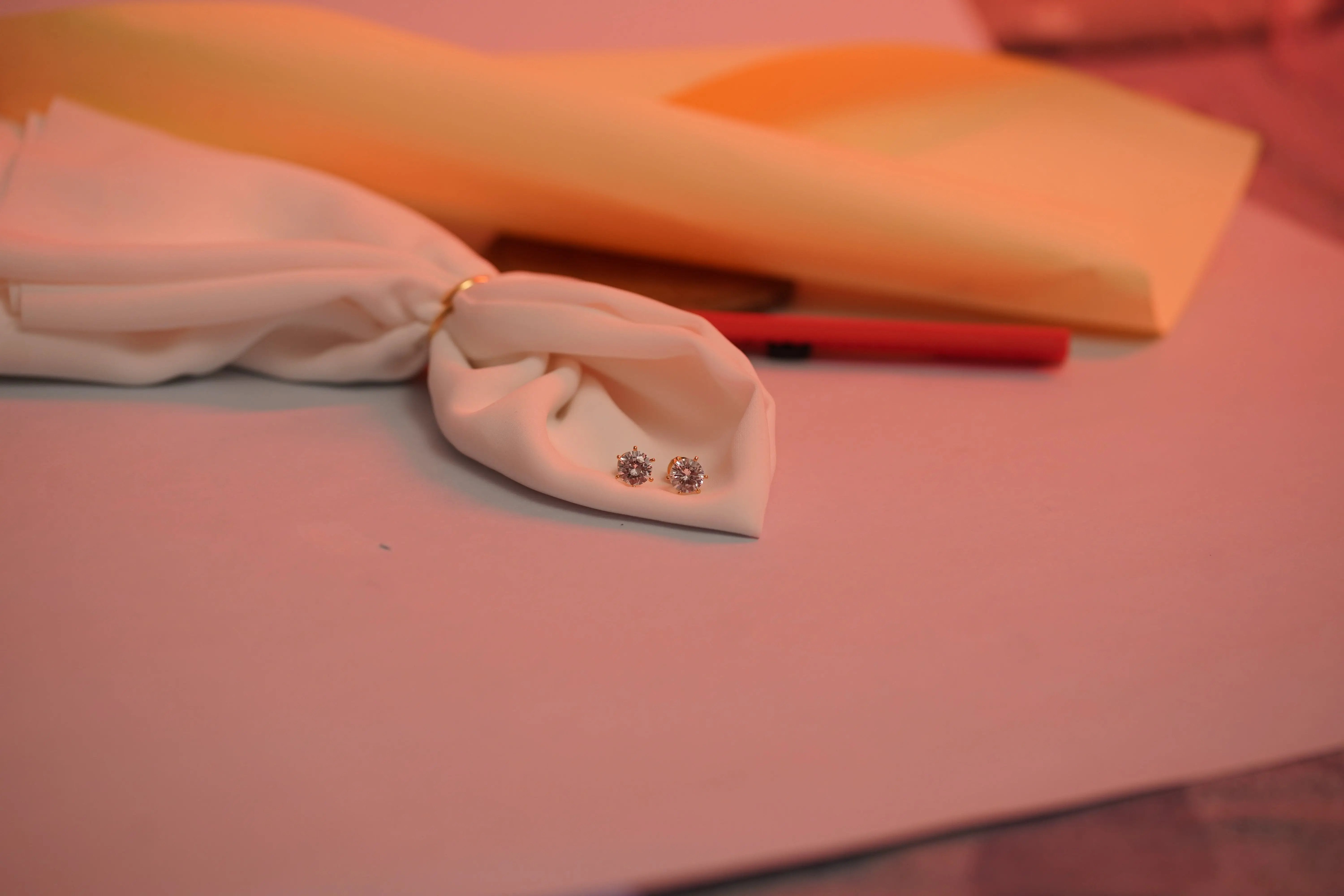 Classic Solitaire Stud Earrings in Gold & Silver – Elegant Crystal Stone Earrings for Daily & Party Wear SIZZLE JEWELS