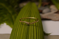 Elegant Gold Snake Design Bracelet with Sparkling Stone Accents SIZZLE JEWELS