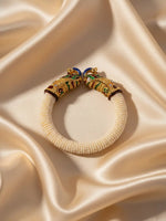 Sizzle Jewels Royal Peacock Handmade Bangle Set – Traditional Indian Design