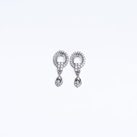 Elegant Gold-Plated Stone Studded Drop Earrings – Lightweight Daily & Party Wear