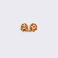 ✨ Traditional Ethnic Stud Earrings with Pearl & Kundan Design – Elegant Daily & Festive Jewelry ✨