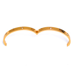 ✨ Trendy Free Size Gold Plated Bracelet – Adjustable Designer Jewelry for Women & Girls ✨