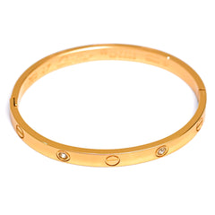 ✨ Trendy Free Size Gold Plated Bracelet – Adjustable Designer Jewelry for Women & Girls ✨