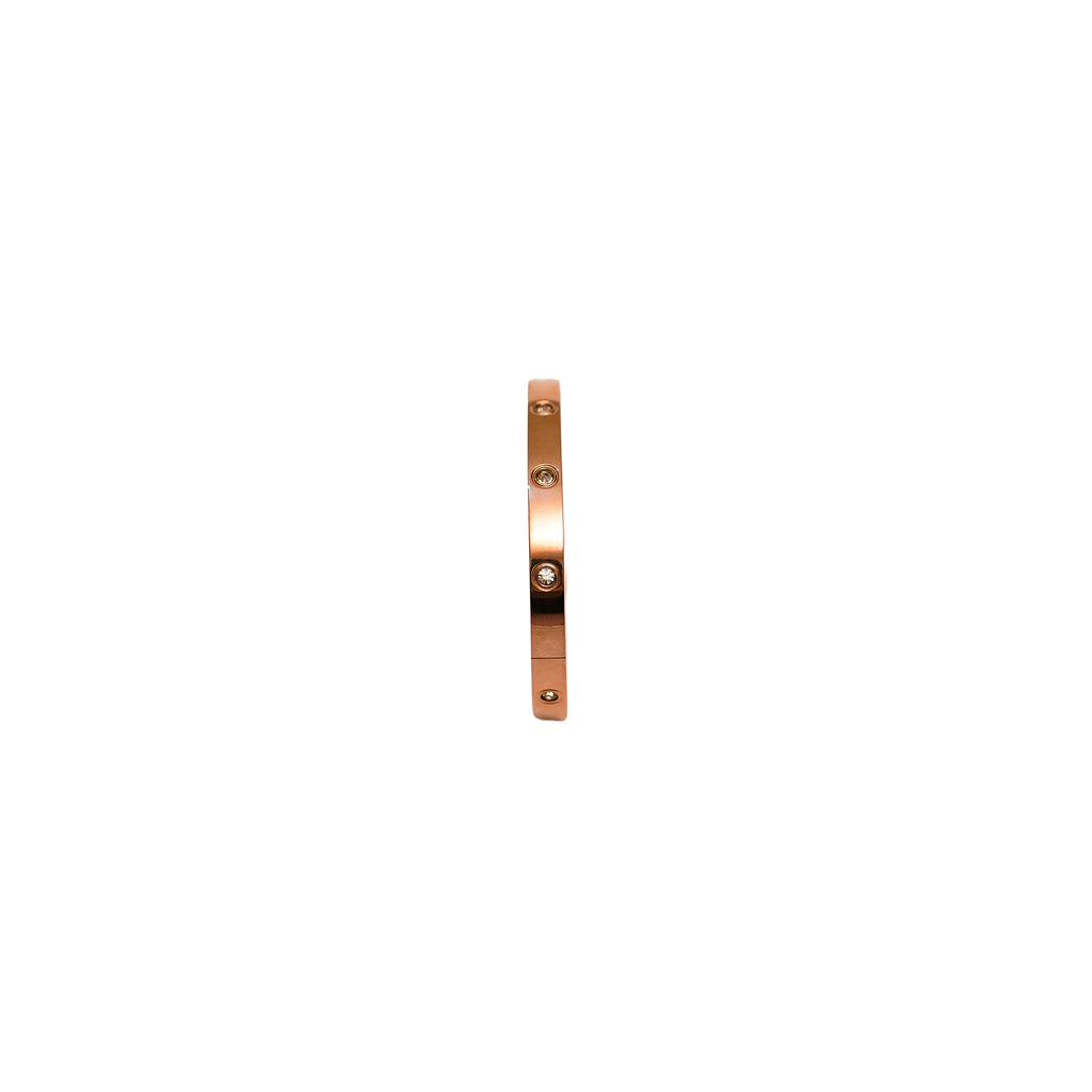 Elegant Rose Gold Bangle Bracelet with Crystal Accents – Minimalist Luxury Jewelry.