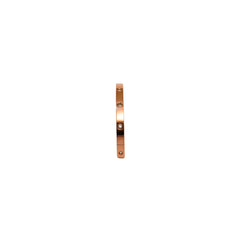 Elegant Rose Gold Bangle Bracelet with Crystal Accents – Minimalist Luxury Jewelry.