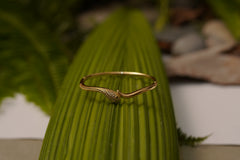 Elegant Gold Snake Design Bracelet with Sparkling Stone Accents