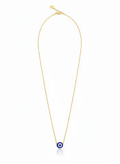 Gold Plated Evil Eye Necklace